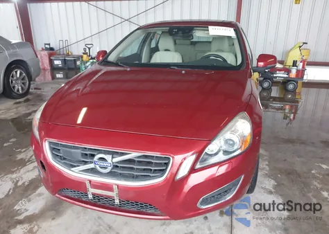 2012 Volvo S60 T5 from USA, damaged, VIN YV1622FS1C2141266